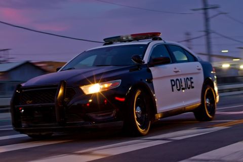 Ein Polizeiwagen in den USA (Symbolfoto)