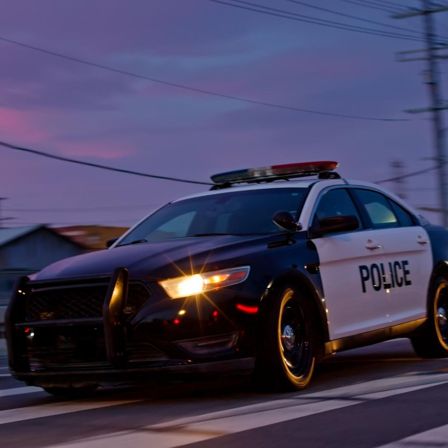 Ein Polizeiwagen in den USA (Symbolfoto)