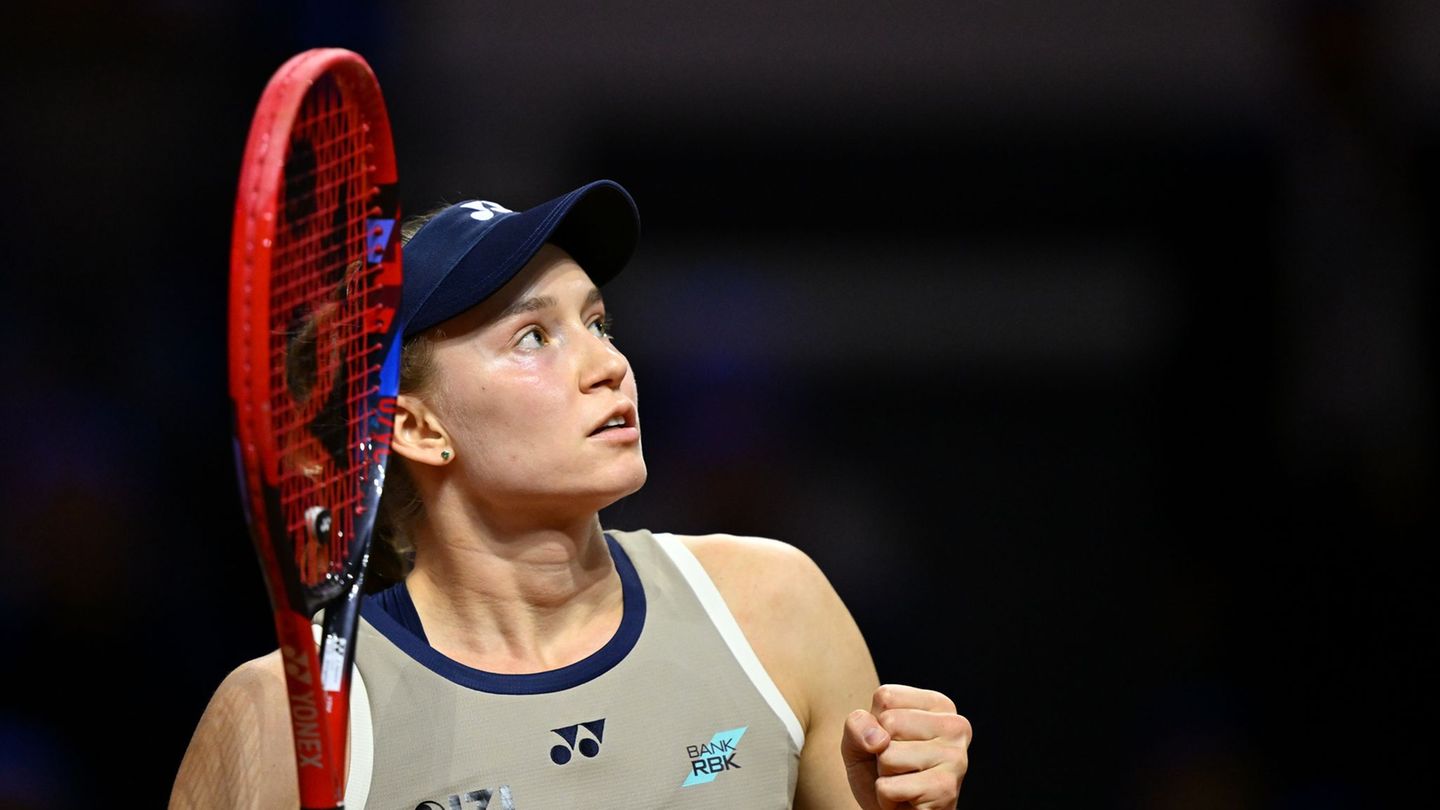 Tennis: Rybakina kürt sich erneut zur Stuttgart-Siegerin