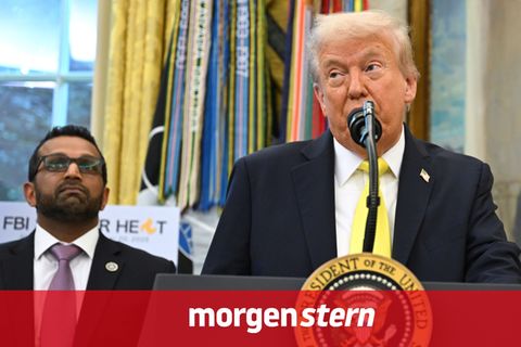 Donald Trump und Kash Patel