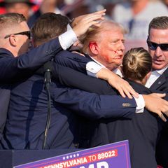 Donald Trump nach Attentat 2024