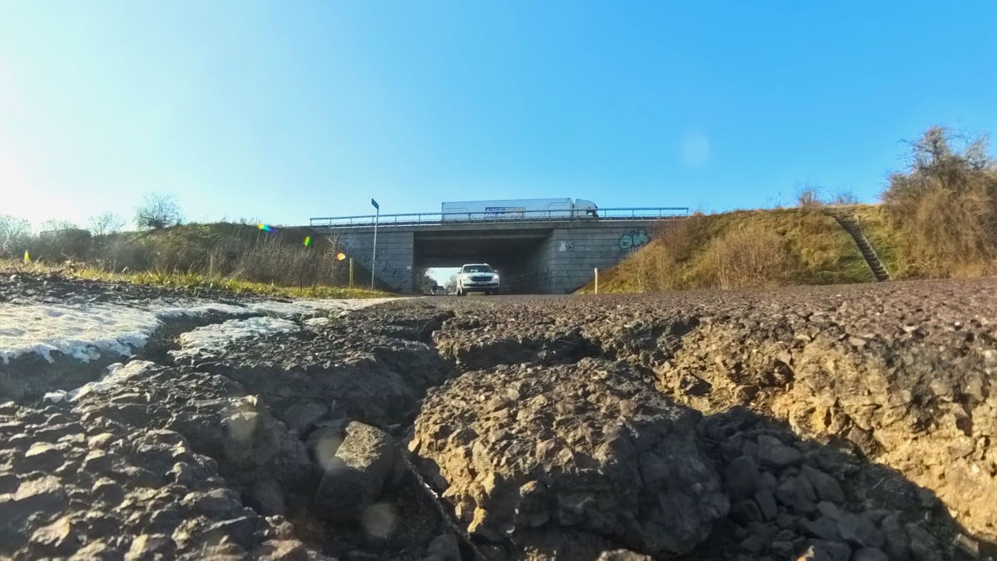 Verkehr: Kaum Winterschäden bei Brücken in Sachsen-Anhalt