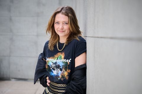 Schauspielerin Hanna Plaß spielt in einer neuen ZDF-Krimireihe die Kommissarin Paula Schäfer. Foto: Annette Riedl/dpa