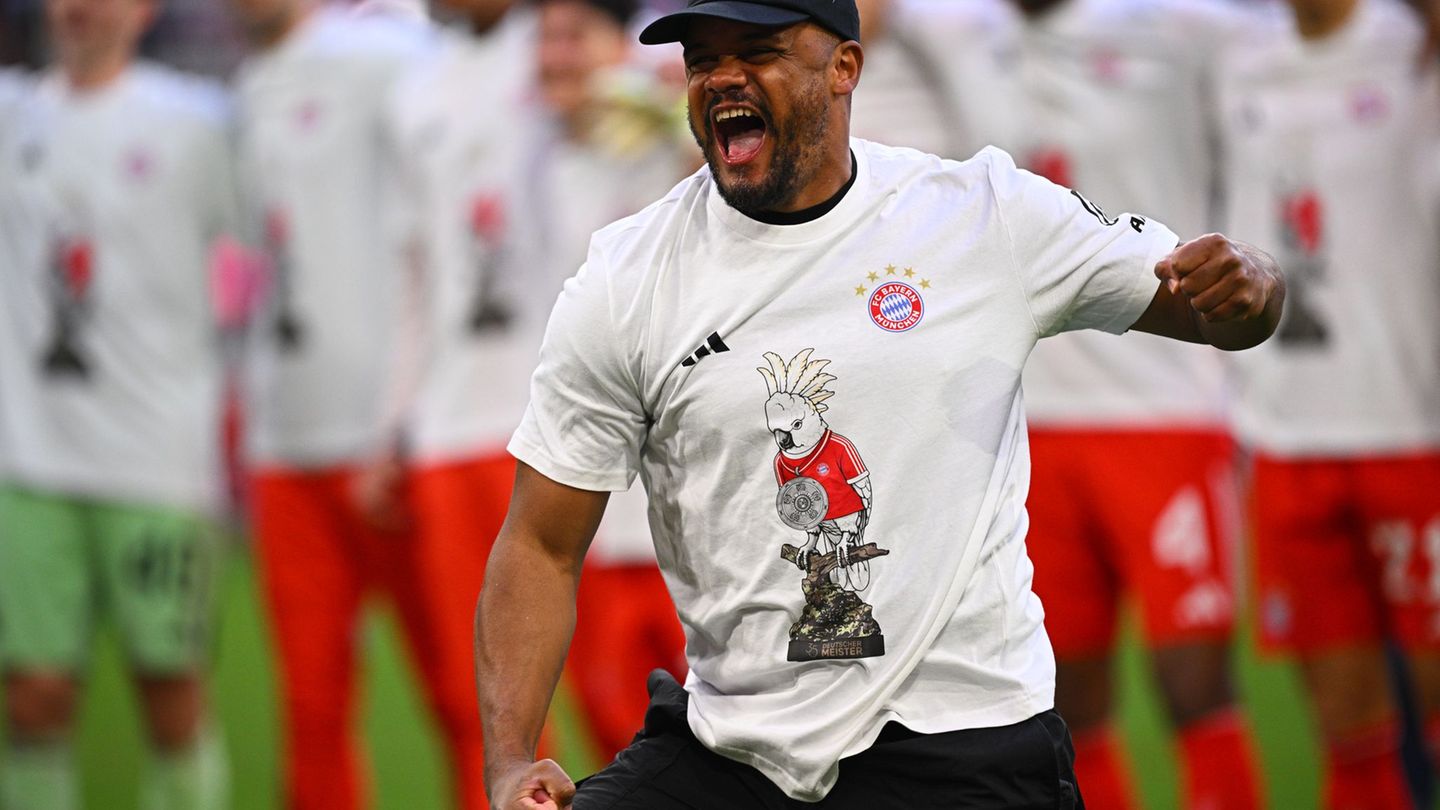 Fußball-Bundesliga: Gedämpfte Bayern-Party: Meister mit Kakadu