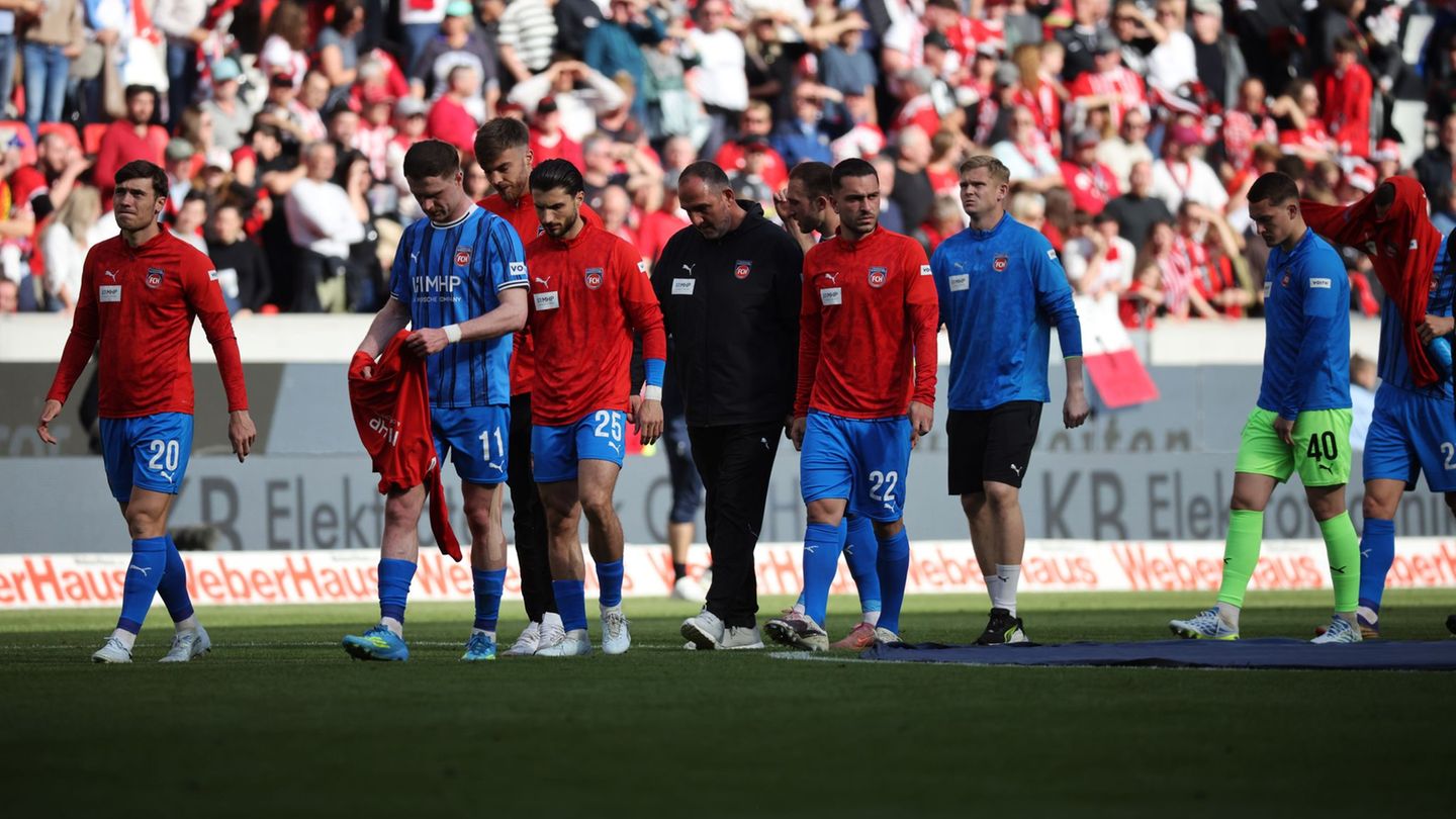 Fußball-Bundesliga: Heidenheims Abstieg rückt näher: "Zieht einen runter"