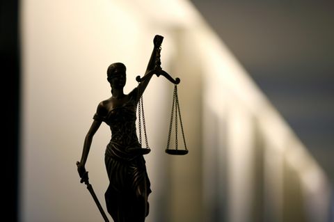 Darstellung der Justitia