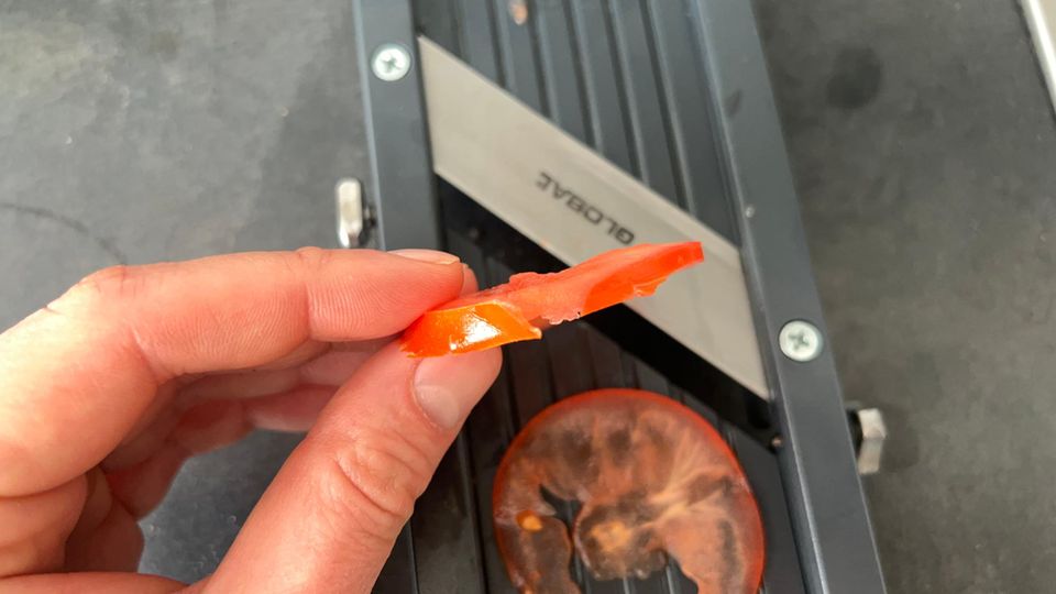 Gurken bereiten zwar kleinere Probleme, wie hier zu sehen