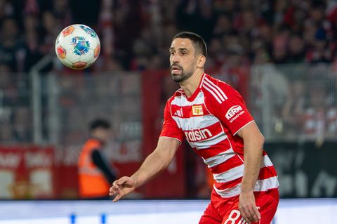 Rani Khedira wird mit einem Wechsel von Union Berlin zu Borussia Mönchengladbach in Verbindung gebracht. (Archivbild) Foto: Soer