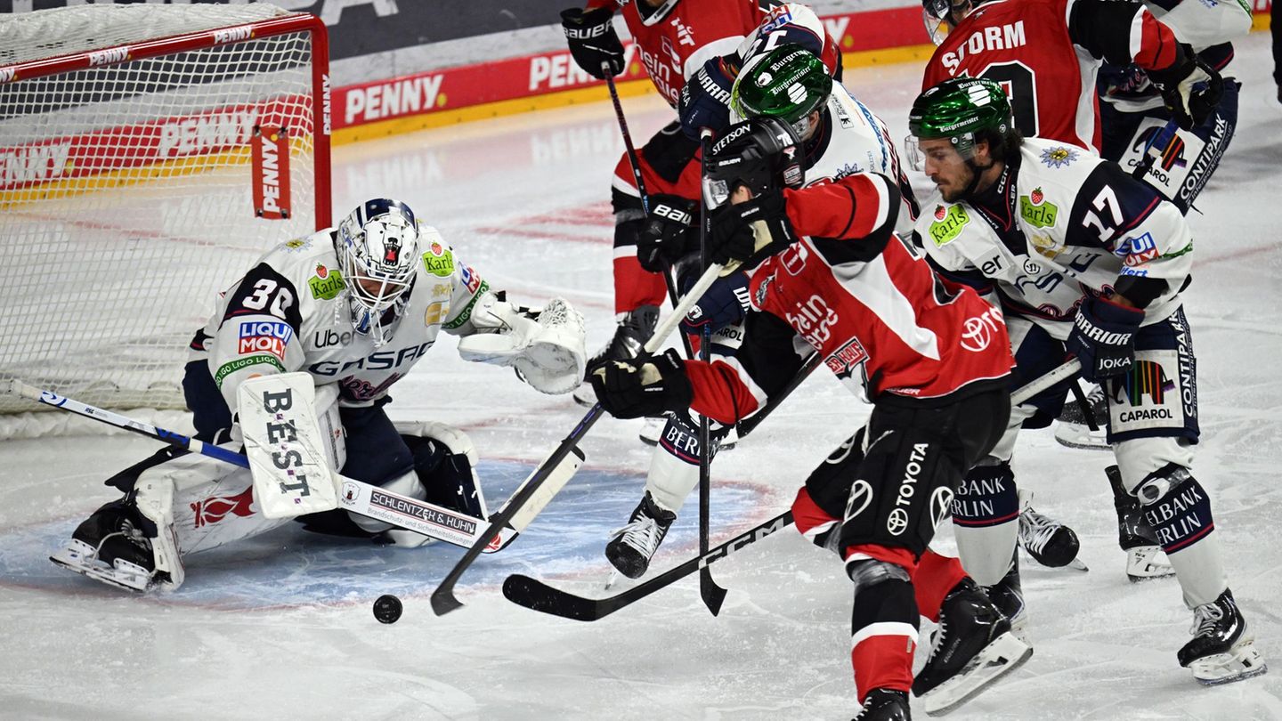 Deutsche Eishockey Liga: Vor Spiel sechs in Köln: Saison-Aus für Eisbären-Keeper