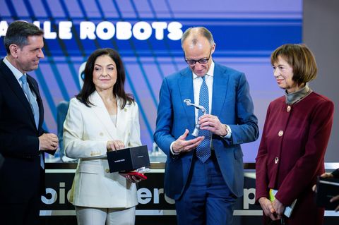 Katherina Reiche, Friedrich und Charlotte Merz