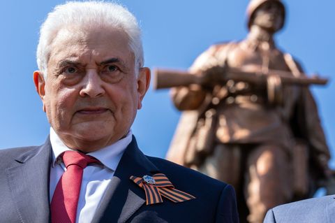 Das Auswärtige Amt in Berlin hat heute den russischen Botschafter Sergej Netschajew einbestellt. (Archivbild) Foto: Soeren Stach