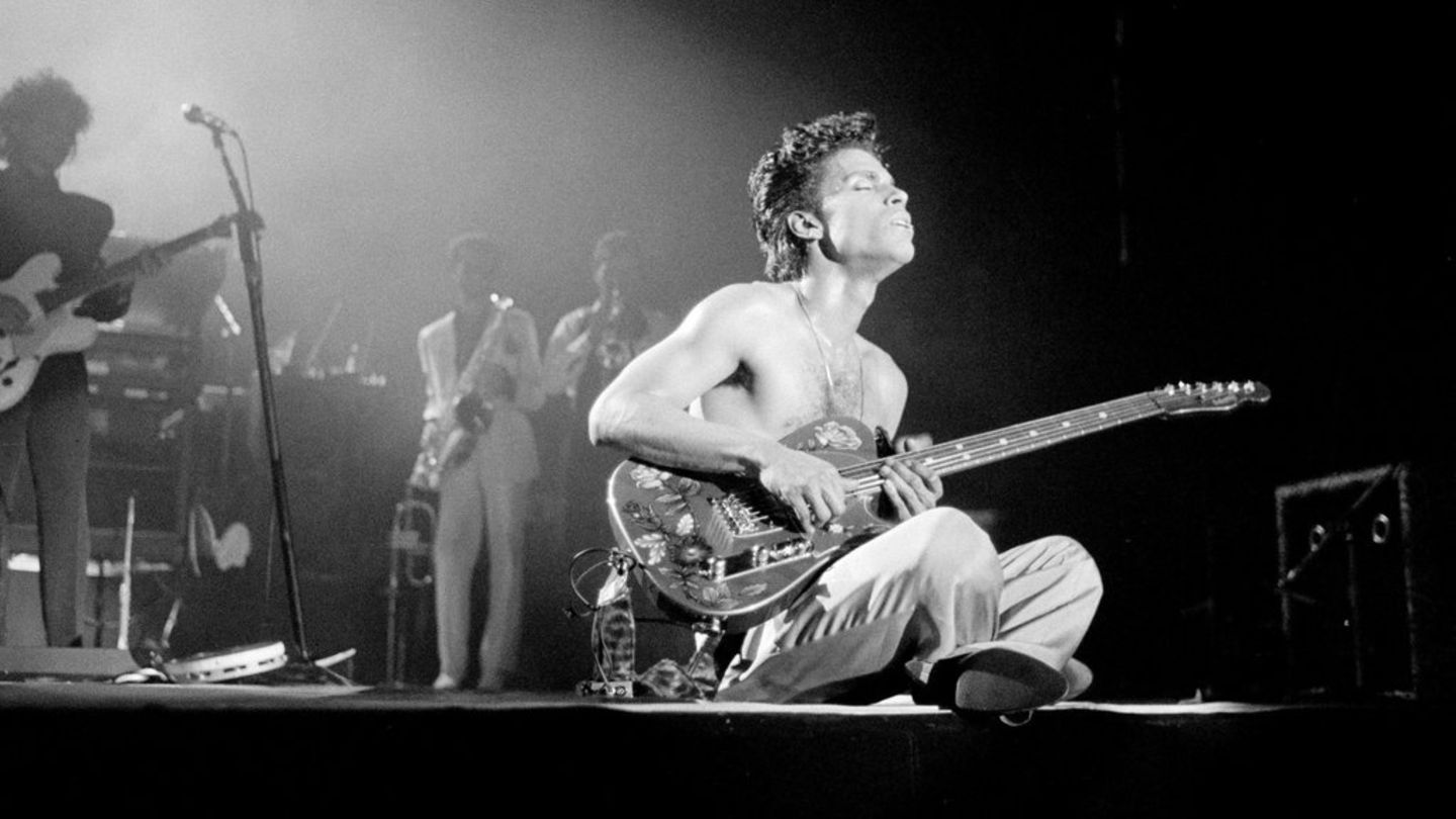 Er konnte nicht aufhören, Musik zu machen: Prince.