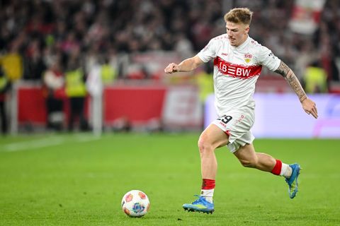 Stuttgarts Finn Jeltsch muss vorerst aussetzen. (Archivbild) Foto: Harry Langer/dpa