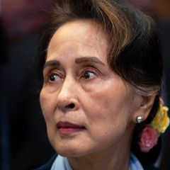Die Kampagne fordert ein Lebenszeichen von Aung San Suu Kyi, die seit Jahren im Gefängnis sitzt. (Archivbild) Foto: Peter Dejong