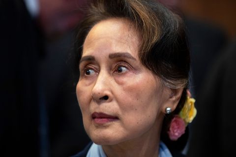 Die Kampagne fordert ein Lebenszeichen von Aung San Suu Kyi, die seit Jahren im Gefängnis sitzt. (Archivbild) Foto: Peter Dejong