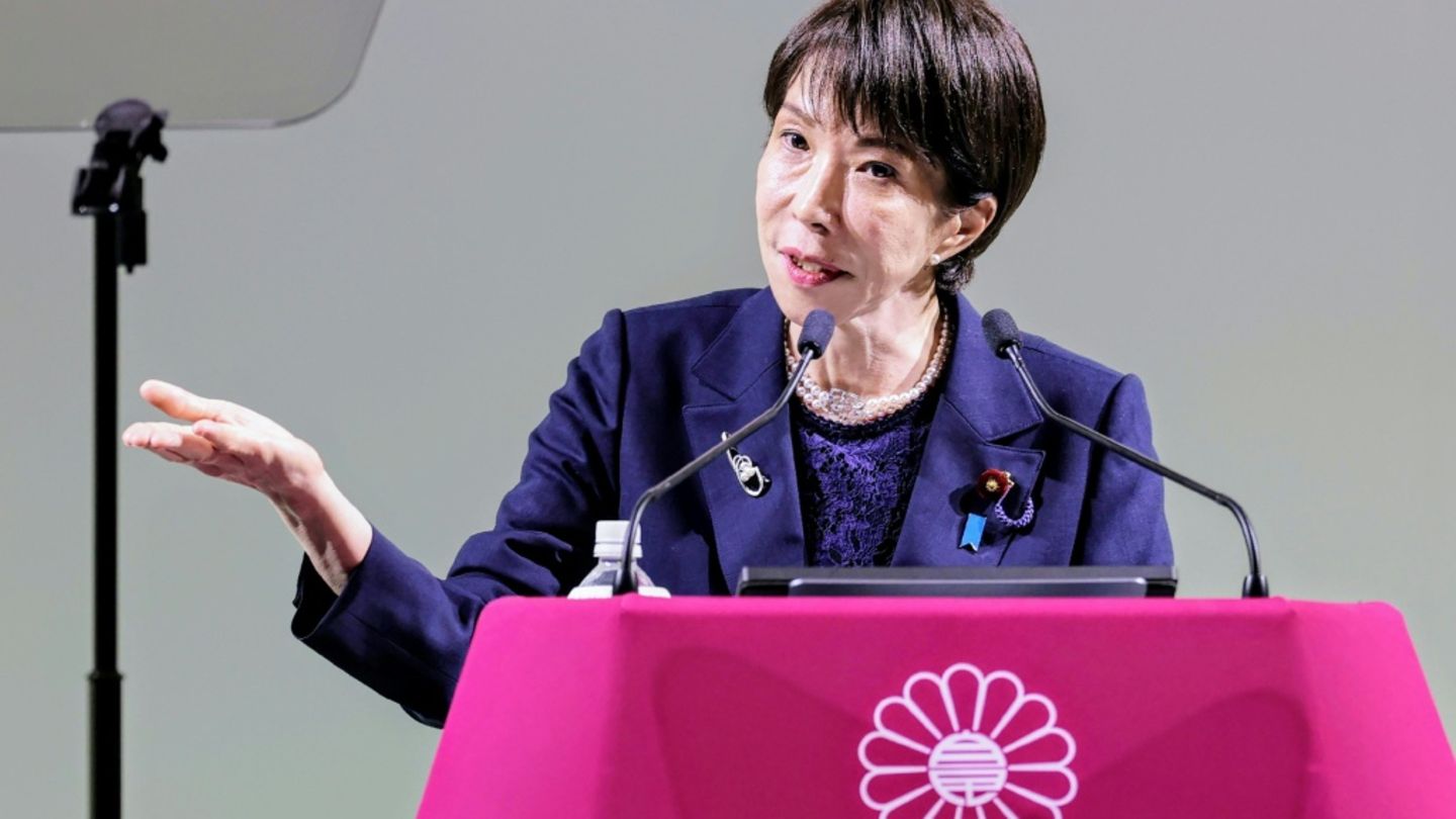 Die japanische Regierungschefin Sanae Takaichi