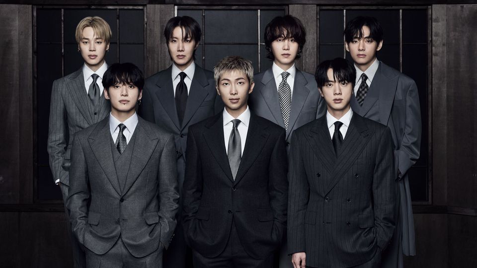 Die südkoreanische Boyband BTS
