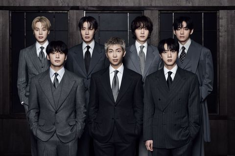 Die südkoreanische Boyband BTS