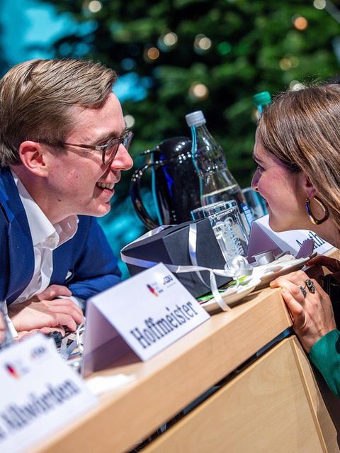 Philipp Amthor und Carlotta Voß