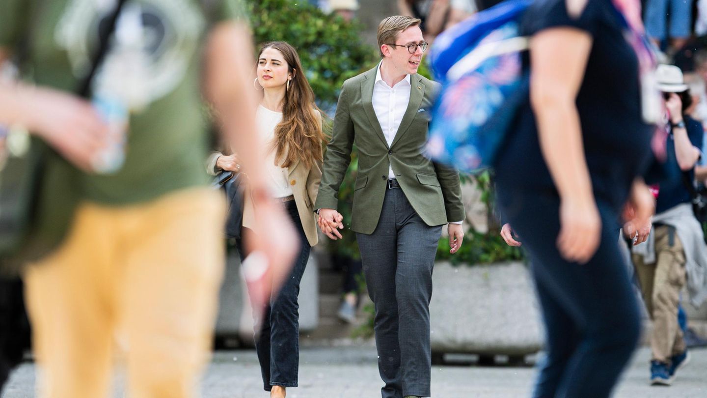 Philipp Amthor und Carlotta Voß