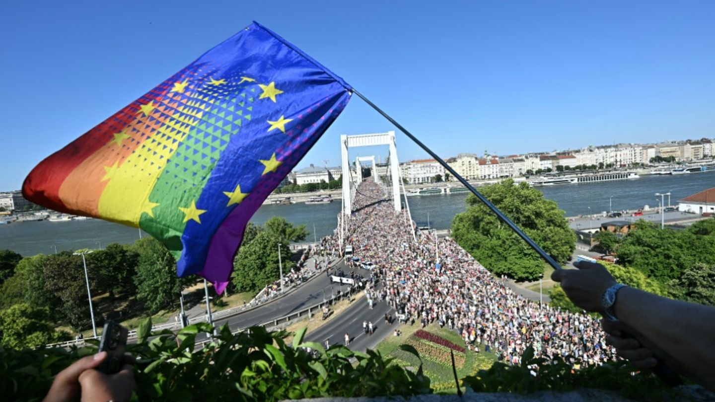 Budapest Pride im Juni 2025