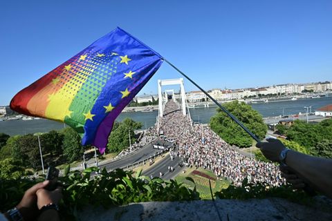 Budapest Pride im Juni 2025