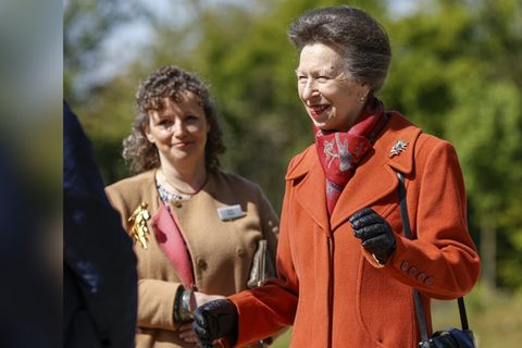 Prinzessin Anne war bei der Eröffnung sichtlich gut gelaunt.