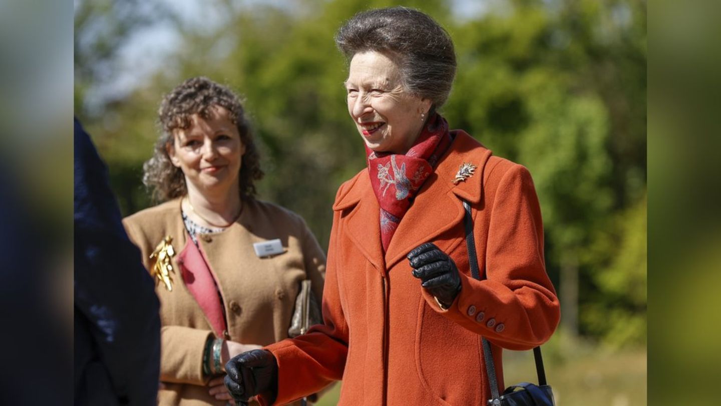 Prinzessin Anne war bei der Eröffnung sichtlich gut gelaunt.