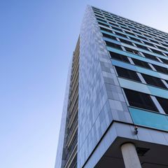 Das Statistische Bundesamt in Wiesbaden wurde zum Tatort eines Gewaltverbrechens (Archivbild)