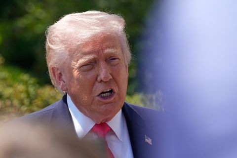 US-Präsident Trump sieht die USA in einer starken Verhandlungsposition. (Archivbild) Foto: Jen Golbeck/FR172329 AP/AP/dpa