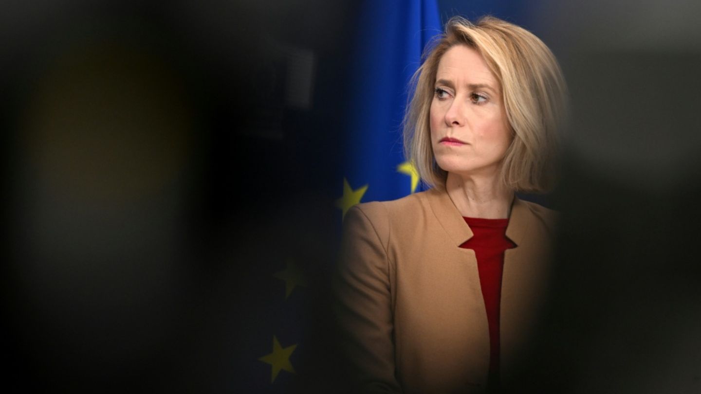 Kallas am Montag in Brüssel