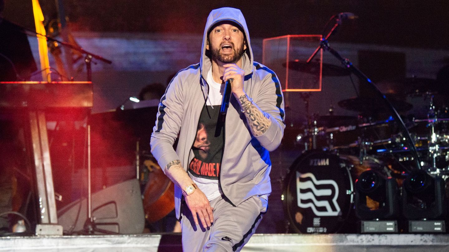 Eminem seit 18 Jahren nüchtern. (Archivbild) Foto: Amy Harris/Invision/AP/dpa
