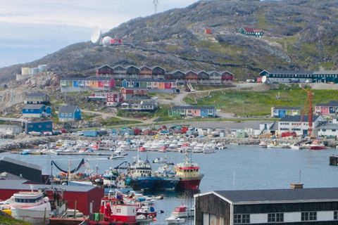 Qaqortoq in Grönland besitzt jetzt einen Flughafen.