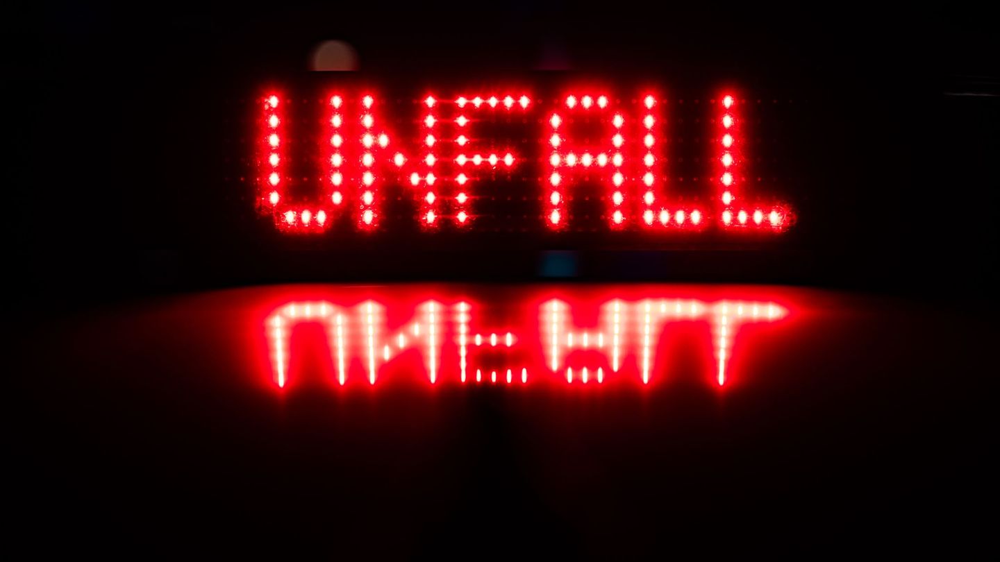 Gleich zwei Unfälle ereigneten sich auf der A4 bei Erfurt. (Symbolbild) Foto: Robert Michael/dpa