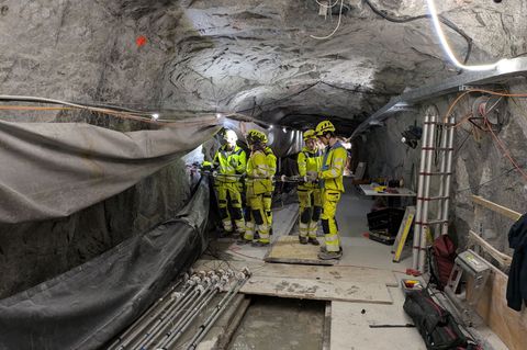 Das künstliche Erdbeben soll am Felslabor ausgelöst werden. Foto: -/BedrettoLab/ETH Zürich/dpa