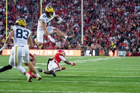 Will hoch hinaus: Football-Talent Marlin Klein. Foto: -/U-M Photography/dpa