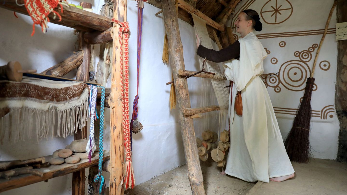 In der Langobardenwerkstatt gibt es Einblicke in das Leben der Germanen während der Römischen Kaiserzeit. (Archivbild) Foto: Pet