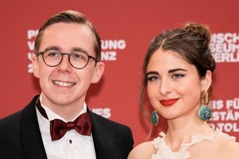 Carlotta Voß und Philipp Amthor im Herbst 2025 im Jüdischen Museum in Berlin