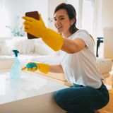 Reinigungstipps auf Social Media