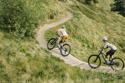 Rund 800 Kilometer an Trails stehen Mountainbikern in der Region Kitzbühel zur Verfügung.