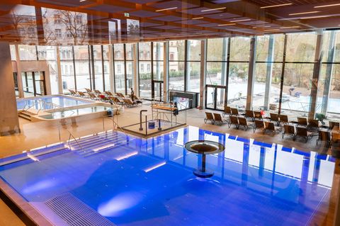 Der Zutritt in die Sprudelhof-Therme ist samstags ausschließlich Gästen ab 16 Jahren vorbehalten. (Archivbild) Foto: Lando Hass/