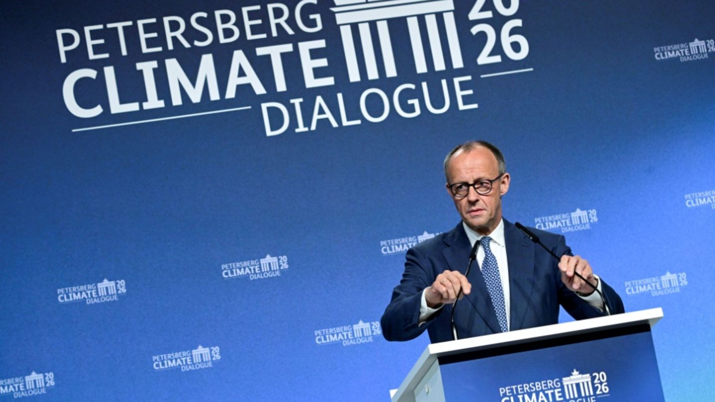 Merz auf dem Petersberger Klimadialog