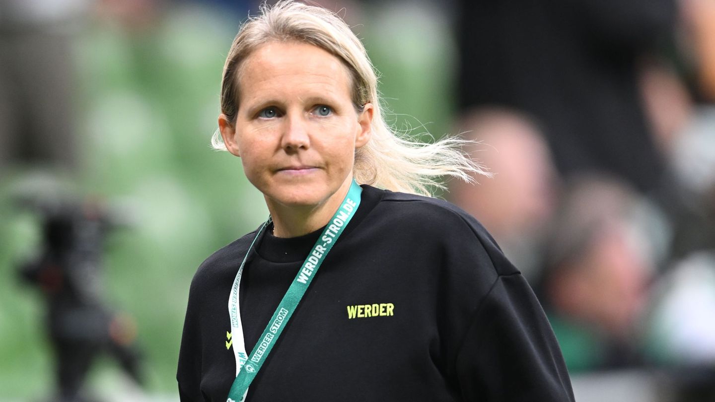 Durfte mit der Leistung ihrer Spielerinnen zufrieden sein: Werder-Trainerin Friederike Kromp. (Archivbild) Foto: Carmen Jasperse