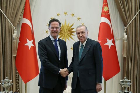 Rutte und Erdogan in Ankara