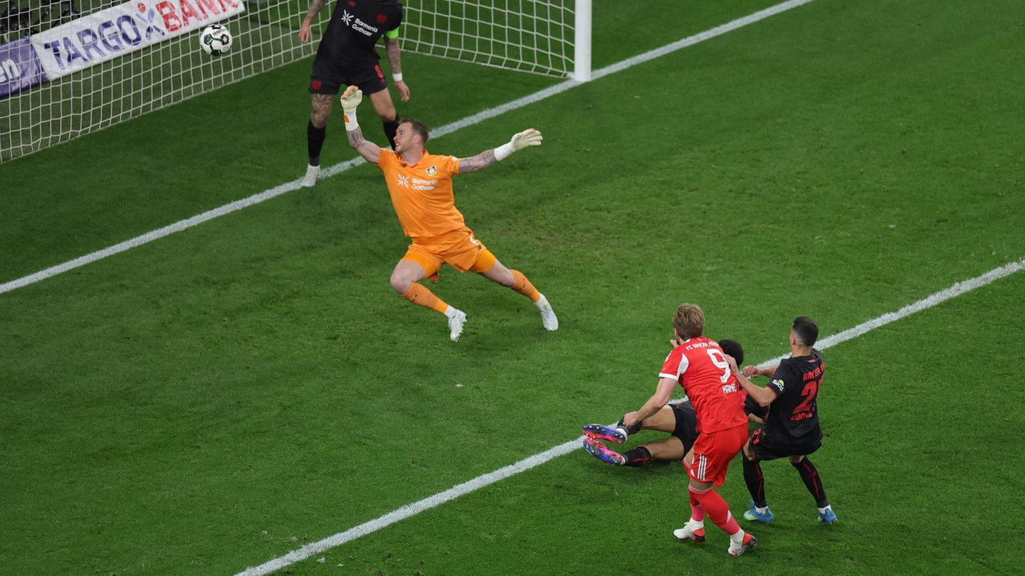 Harry Kane ließ die Bayern früh jubeln. Foto: Rolf Vennenbernd/dpa