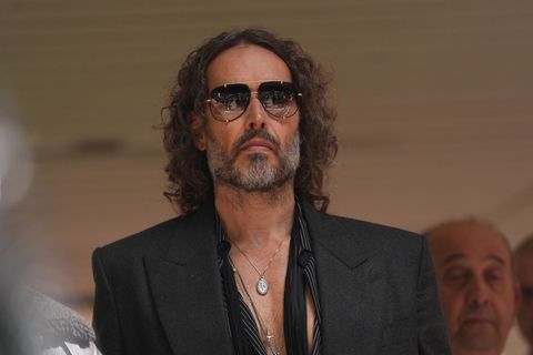 Der britische Comedian Russell Brand