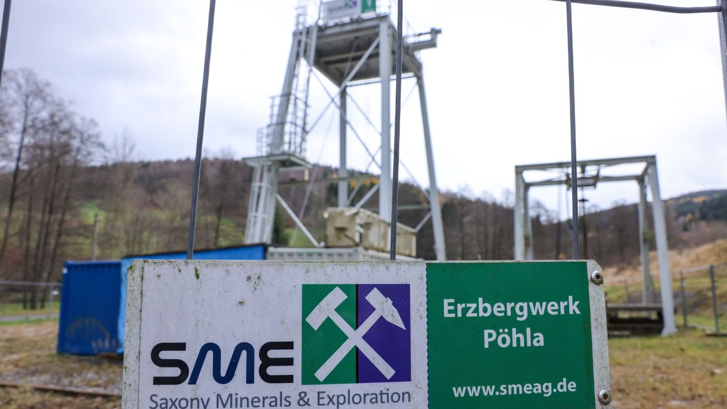 Ausverkauf im Erzgebirge: Das Bergbauunternehmen SME, das in Pöhla eine neues Bergwerk für Wolfram und Zinn errichten will, wird