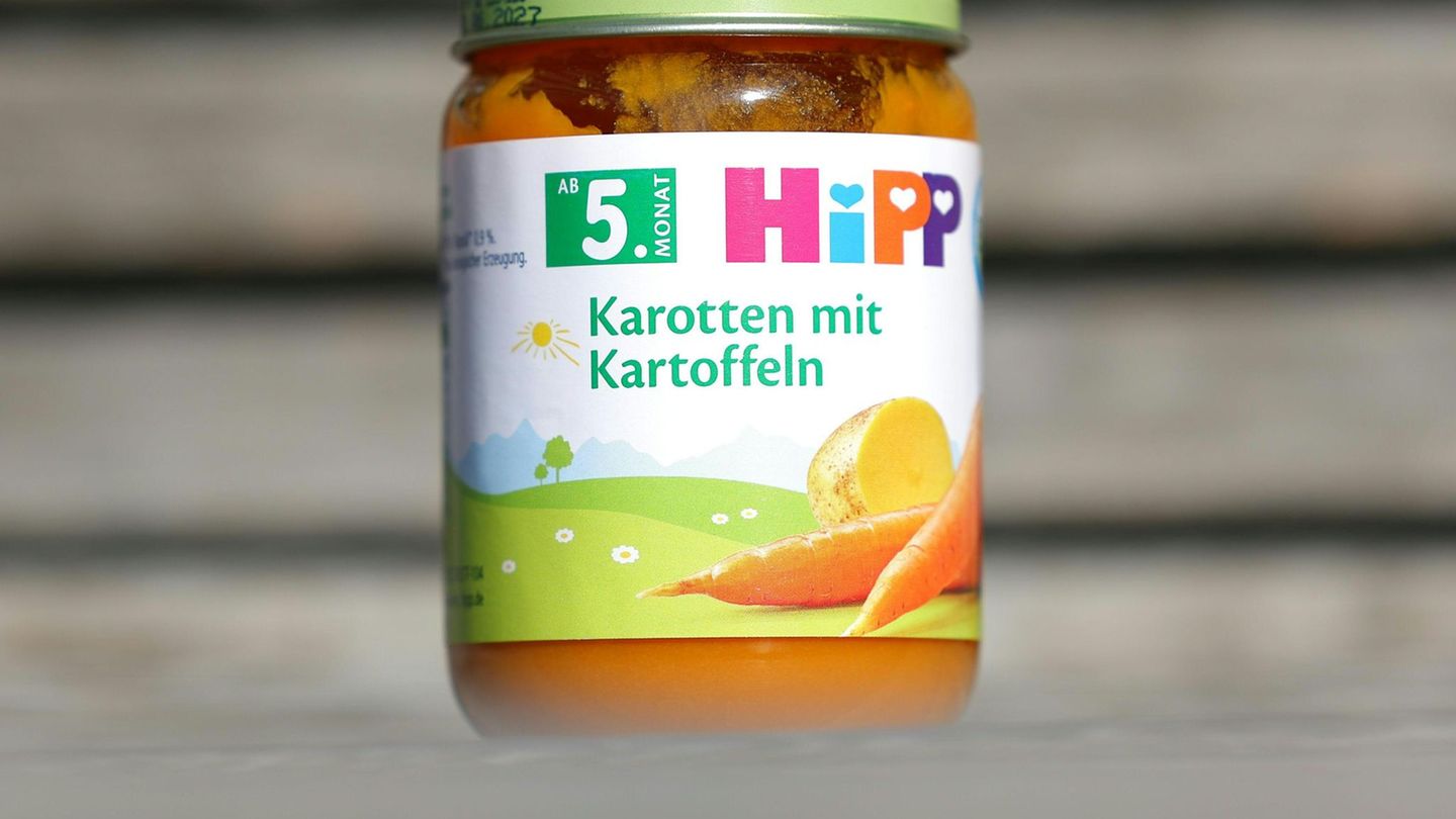 Der Babykosthersteller Hipp wird erpresst. (Symboldbild) Foto: Tobias Steinmaurer/APA/dpa