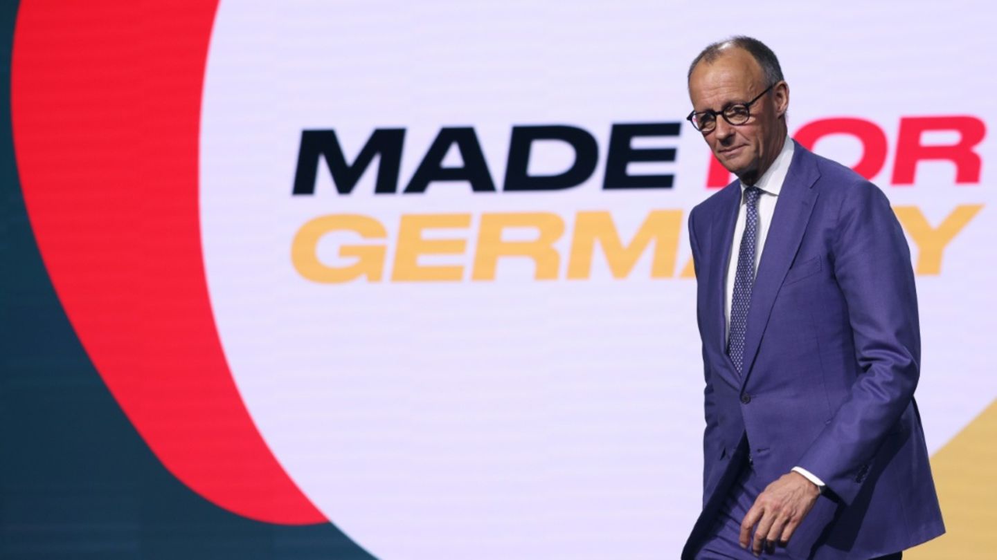 Merz am Montag in Hannover