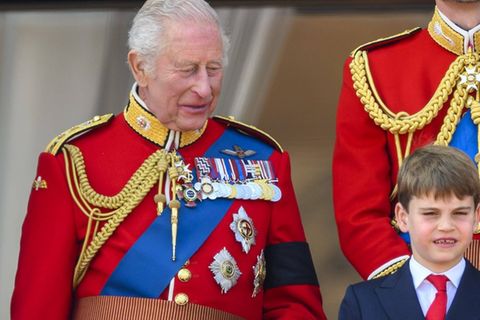 König Charles und sein Enkel Prinz Louis haben schon einige Auftritte zusammen gemeistert.